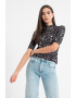 Ted Baker Tricou cambrat cu model floral - Pled.ro