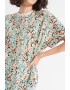 Ted Baker Tricou din amestec de in cu model floral Domela - Pled.ro