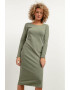 Tessita Rochie dreapta uni T377 verde - Pled.ro