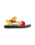 Teva Sandale colorblock de material textil - Pled.ro