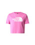 The North Face Tricou crop cu imprimeu logo - Pled.ro