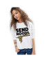 THEICONIC 888113403-Bluza dama alba - Send Noods - Pled.ro