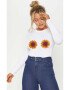 THEICONIC 888113475-Bluza dama alba - Sunflower - Pled.ro