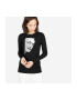 THEICONIC 888113635-Bluza dama neagra - Dali - Portret - Pled.ro