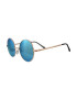 THEICONIC 888124181-Ochelari de soare Rotunzi Retro John Lennon Albastru cu Auriu - Pled.ro