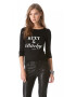 THEICONIC 88895376-Bluza Sexy & Bitchy - Negru - Pled.ro