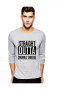 THEICONIC Bluza barbati gri cu text negru - Straight Outta Drumul Taberei - Pled.ro