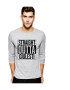 THEICONIC Bluza barbati gri cu text negru - Straight Outta Giulesti - Pled.ro