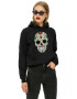 THEICONIC Hanorac dama negru - Sugar Skull - Pled.ro