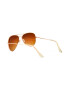 THEICONIC Ochelari de soare Aviator culoare Maro - Gold - Pled.ro