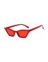 THEICONIC Ochelari de soare dama Butterfly Cat eye - Rosu - Pled.ro