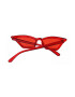 THEICONIC Ochelari de soare dama Butterfly Cat eye - Rosu - Pled.ro