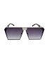 THEICONIC Ochelari de soare Rectangular Plat Gri Argintiu lentila degrade - Pled.ro