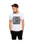 THEICONIC Tricou alb barbati - Straight Outta Harghita - Pled.ro