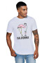 THEICONIC Tricou barbati alb - California - Pled.ro