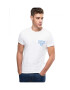 THEICONIC Tricou barbati alb - C'est la vie - Pled.ro