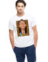 THEICONIC Tricou barbati alb - Dali - Frame - Pled.ro