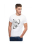 THEICONIC Tricou barbati alb - Dali - Portret - Pled.ro