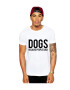 THEICONIC Tricou barbati alb - Dogs - Pled.ro