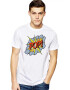 THEICONIC Tricou barbati alb - POP - Pled.ro