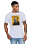 THEICONIC Tricou barbati alb - Van Gogh in Pandemie - Pled.ro