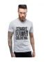 THEICONIC Tricou barbati gri cu text negru - Straight Outta Colentina - Pled.ro