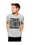 THEICONIC Tricou barbati gri cu text negru - Straight Outta Maramures - Pled.ro