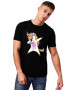 THEICONIC Tricou barbati negru - Cool Unicorn - Pled.ro