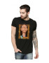 THEICONIC Tricou barbati negru - Dali - Frame - Pled.ro