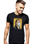 THEICONIC Tricou barbati negru - Dali in Pandemie - Pled.ro