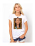 THEICONIC Tricou dama alb - Dali - Frame - Pled.ro