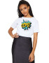 THEICONIC Tricou dama alb - Oops - Pled.ro