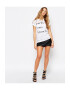 THEICONIC Tricou dama alb - Parles vous brunch - Pled.ro