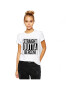 THEICONIC Tricou dama alb - Straight Outta Berceni - Pled.ro