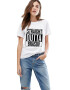 THEICONIC Tricou dama alb - Straight Outta Brasov - Pled.ro