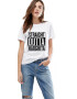 THEICONIC Tricou dama alb - Straight Outta Harghita - Pled.ro