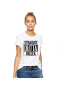 THEICONIC Tricou dama alb - Straight Outta Valcea - Pled.ro