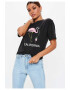 THEICONIC Tricou dama negru - California - Pled.ro