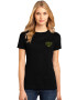 THEICONIC Tricou dama negru - C'est la vie - Pled.ro