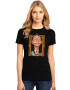 THEICONIC Tricou dama negru - Dali - Frame - Pled.ro