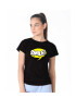 THEICONIC Tricou dama negru - Smile - Pled.ro