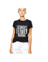 THEICONIC Tricou dama negru - Straight Outta Rahova - Pled.ro