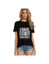 THEICONIC Tricou dama negru - Straight Outta Targu Mures - Pled.ro