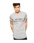 THEICONIC Tricou gri barbati - Eat Clean Train Dirty - Pled.ro