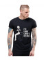 THEICONIC Tricou Negru Barbati - Fiti femei Cu*ve-s destule - Pled.ro