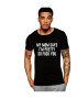 THEICONIC Tricou negru barbati - My Mom Says - Pled.ro