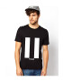 THEICONIC Tricou Pause - Negru - Pled.ro