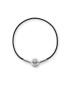 Thomas Sabo Bratara cu aspect impletit si pandantiv cu logo - Pled.ro