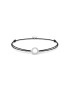 Thomas Sabo Bratara de argint veritabil 925 cu talisman circular si inchidere cu nod glisant - Pled.ro