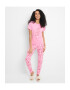 Threadbare Pijama cu imprimeu Kisses - Pled.ro